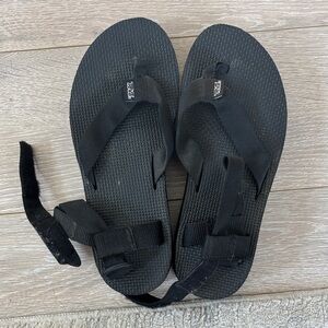 Teva Black Platform Sandals